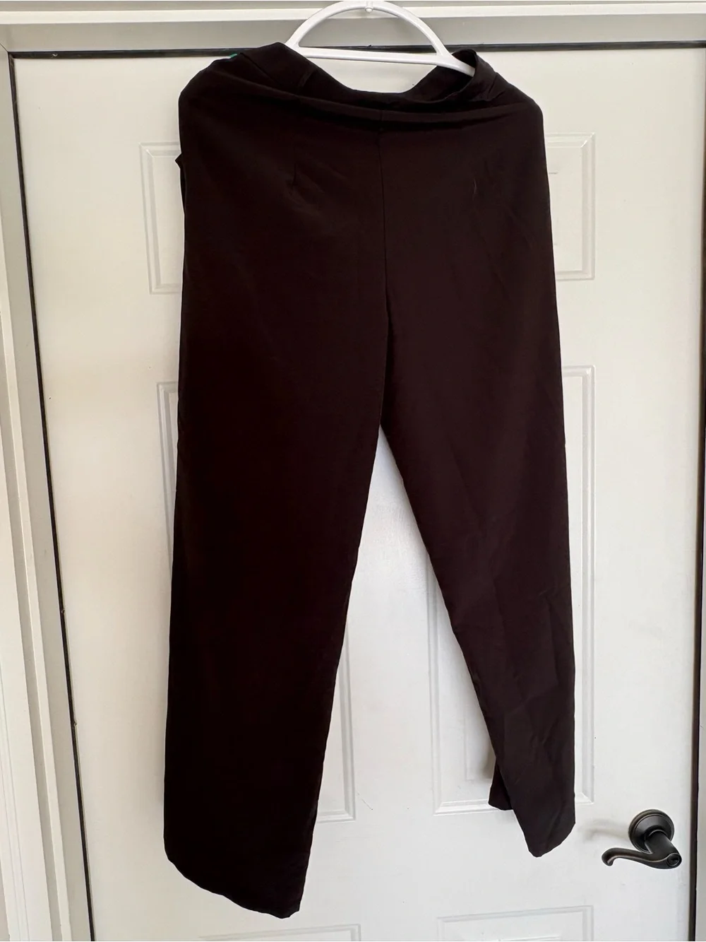 Men's Black Pleated Dress Pants